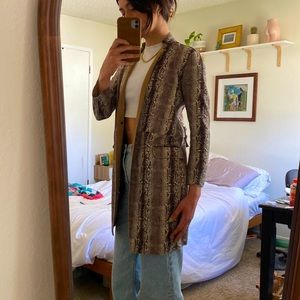 NWT free people blank nyc faux suede jacket